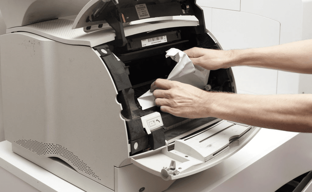Cách xử lý khi máy photocopy bị kẹt giấy