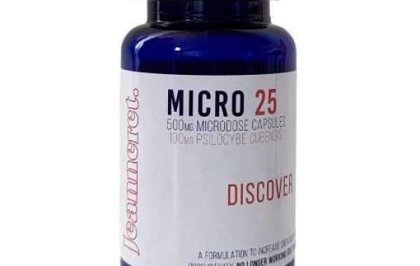 Buy Jeanneret Botanical Micro 25 (Discover) Microdose Mushroom Capsules online